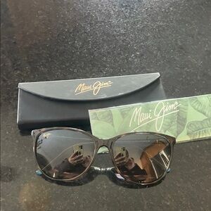 Maui Jim Dark Gray Sunglasses